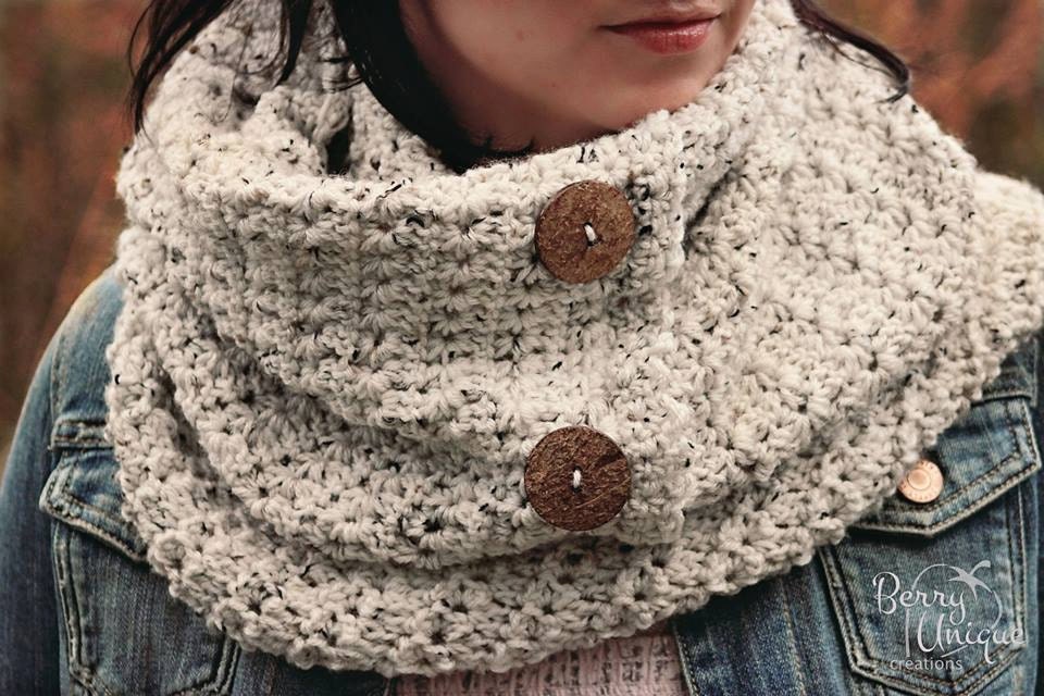 Crochet Pattern for Star Stitch Infinity Scarf or Cowl | Any Size ...
