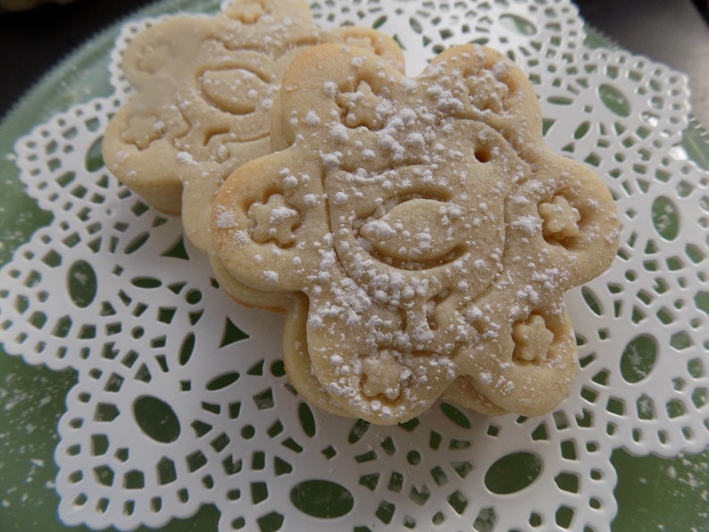 Butter Sugar Cookie With Apricot Jam 1 Dozen Heavenly Etsy