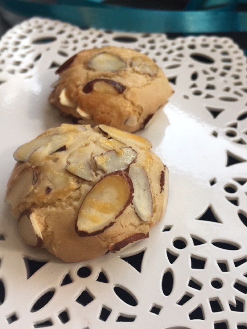 Almond Bethmannchen Cookies Traditional Marzipan Cookies Etsy