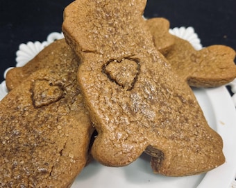 Gingerbread Rabbit Cookies, Spring Bunny Party Favors