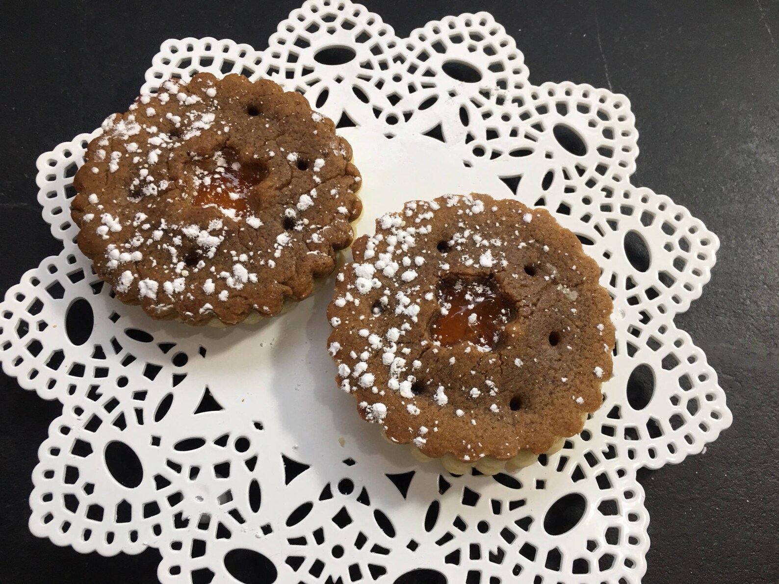 Gingerbread Sugar Cookies With Apricot Jam Gift for Him Etsy