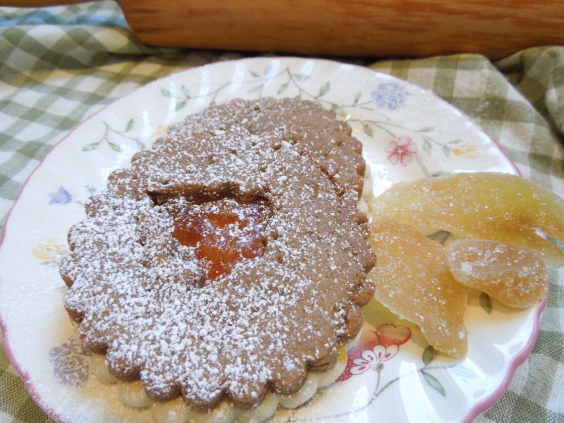 Gingerbread Sugar Cookies With Apricot Jam Gift for Him Etsy