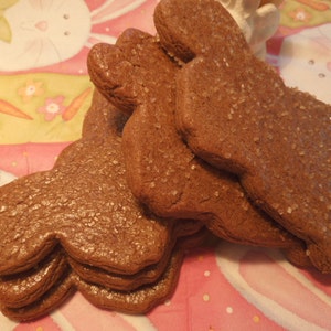 Gingerbread Bunny Cookies,Spring Bunny Shaped Ginger Cookies, Perfect Gift for Her, Parties, Holiday events, Teachers image 4