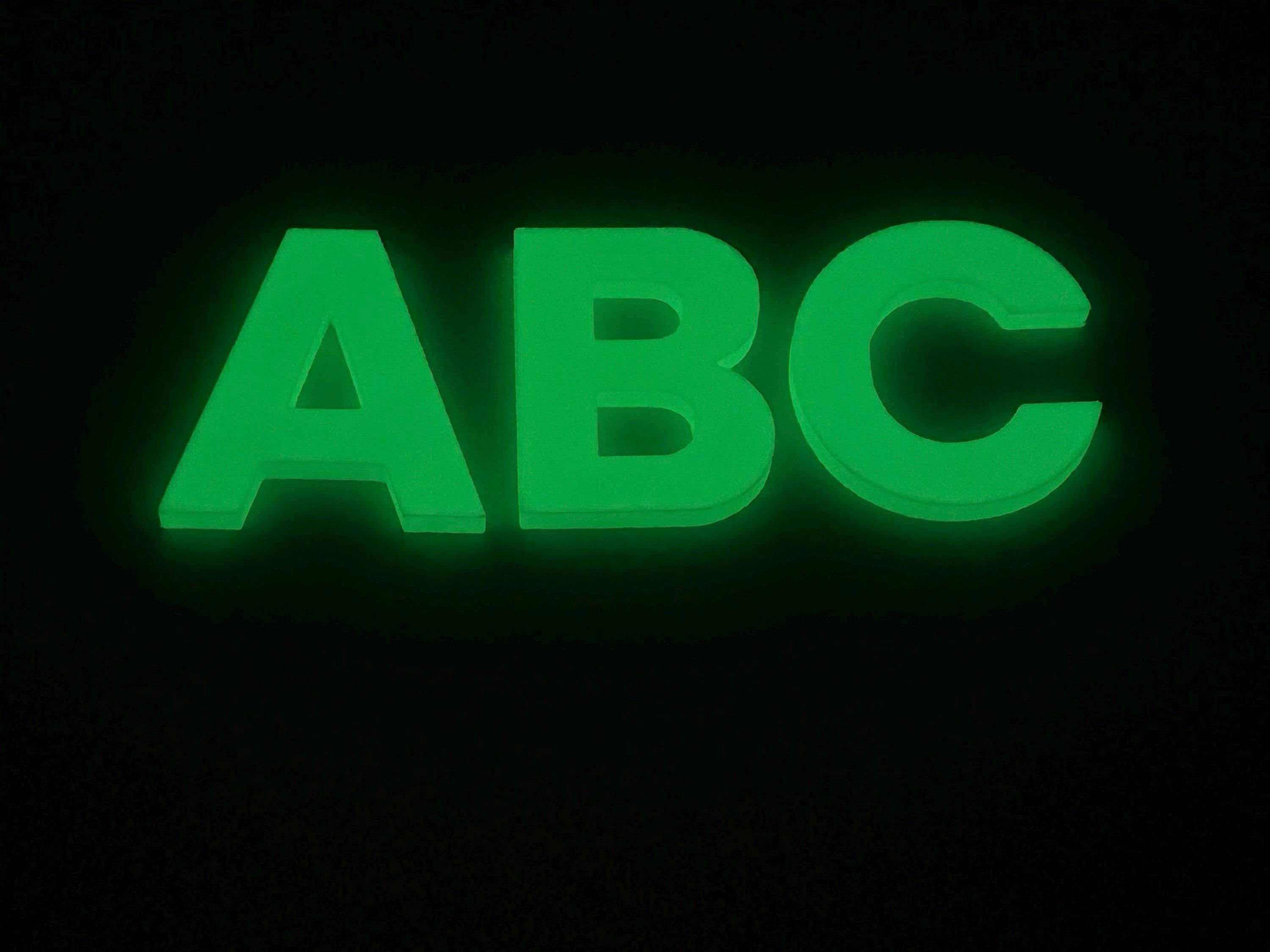 2 Inch Bold Alphabet Letters – Modern Wall Decor – Custom Name Letters ...