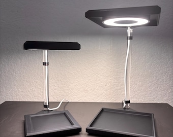 Light Stand with LED Light for Jumping Spider Enclosures