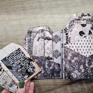 Junk Journal Folio Kit Victorian Tag Folio of Butterfly Curiosities ...