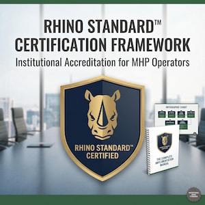 Quadro di certificazione Rhino Standard™ — Accreditamento istituzionale per gli operatori MHP