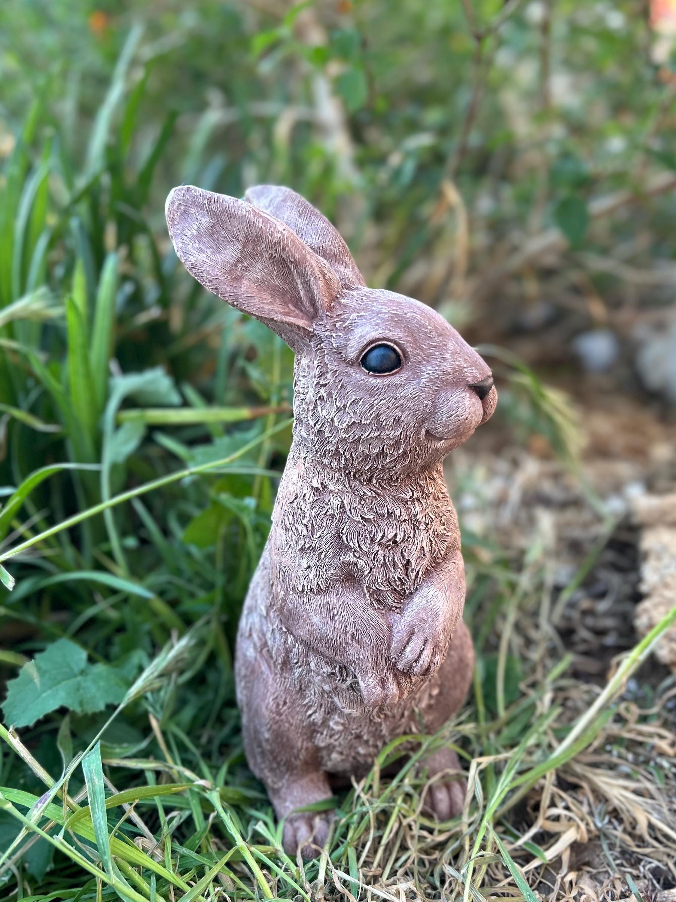 Metal Rabbit Figurine - Etsy