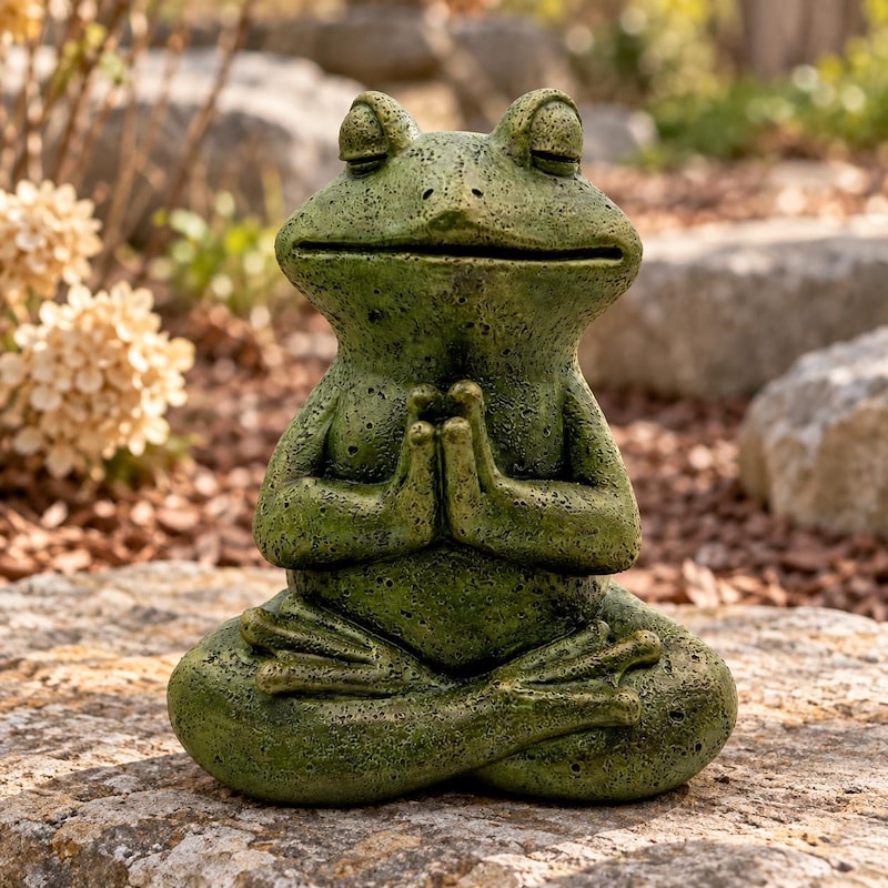 Large Toad Statue Concrete Statue Decor - Etsy