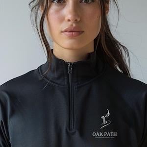 Custom Sport-Tek Quarter Zip Pullover: Business Logo, Team Branding