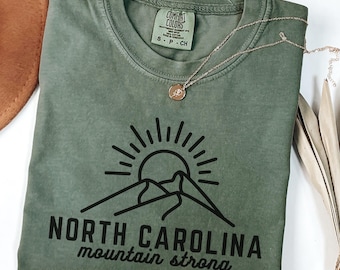 North Carolina Mountain Strong Comfort Colors® T-Shirt