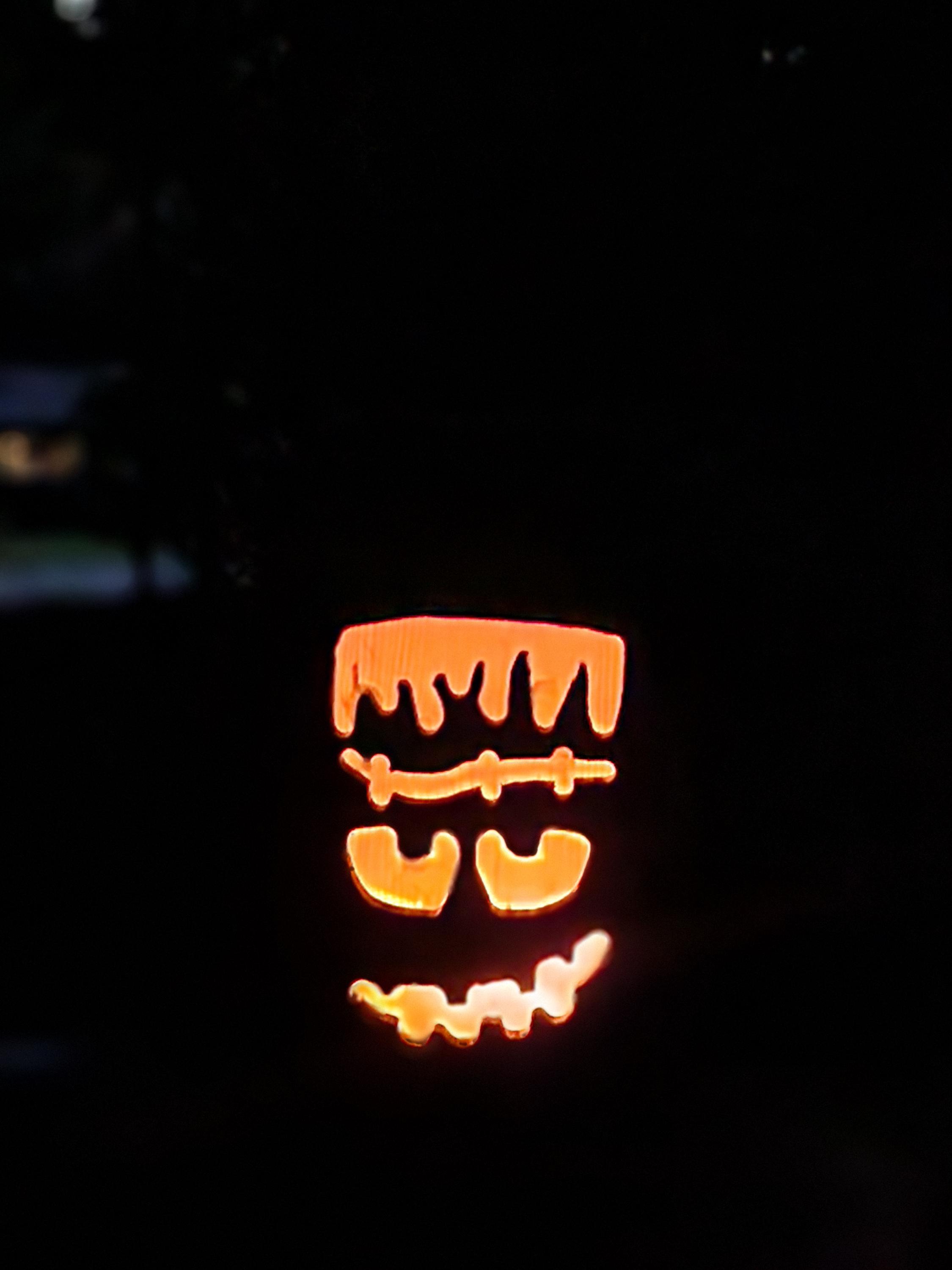 Cedar Halloween Jack O Lantern - Etsy