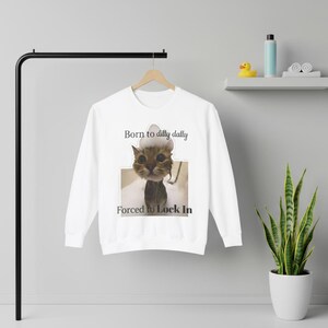 Funny Cat Crewneck Sweatshirt