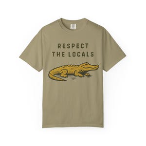 Respectez les habitants - T-shirt en alligator image 3