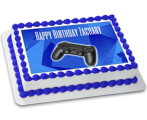 Playstation 4 Controller Customizable Edible Image 8 5x11 Etsy Playstation 4 Controller Customizable Edible Image 8 5x11 Etsy