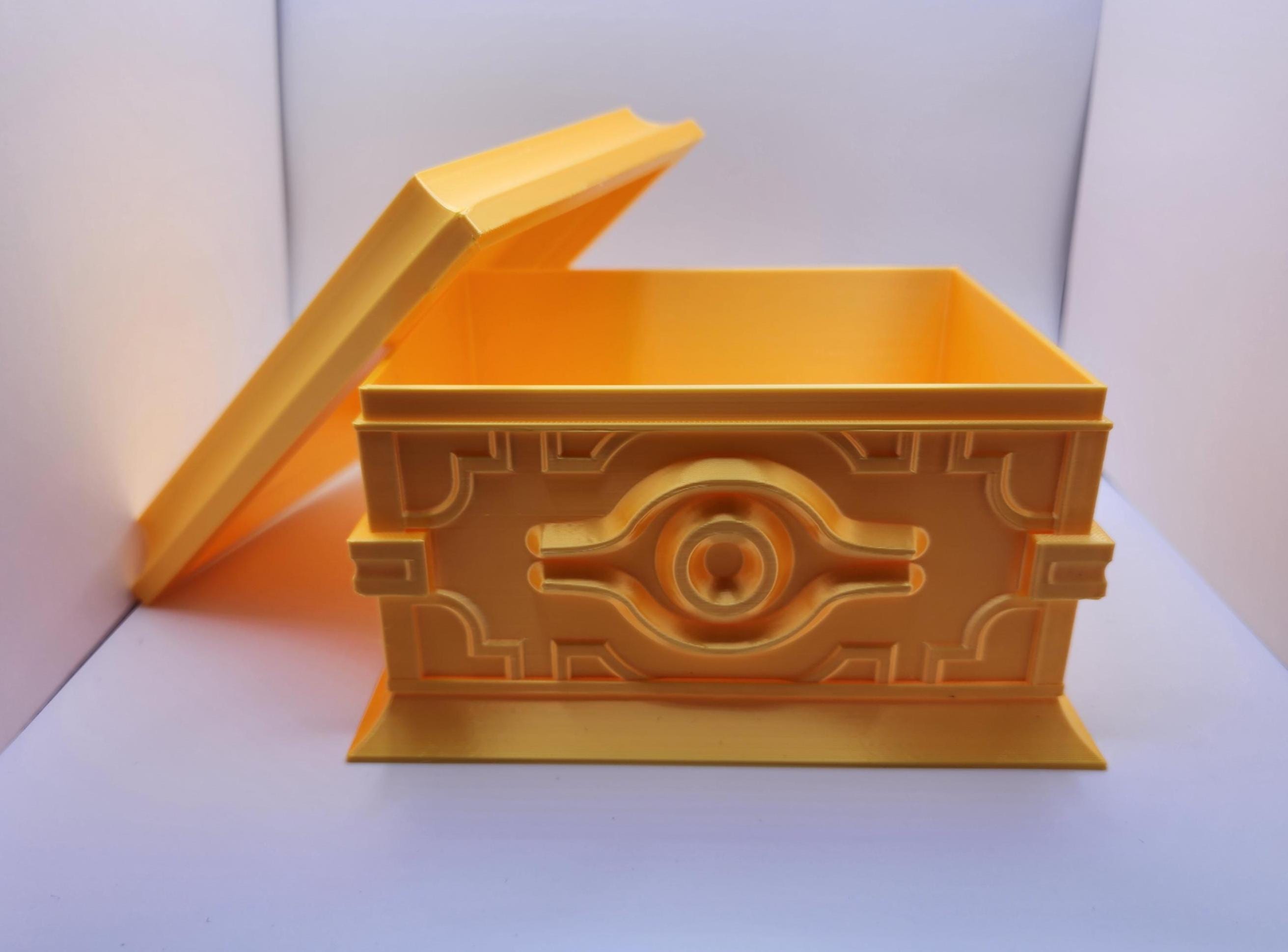Gold Sarcophagus Deck Box - Etsy