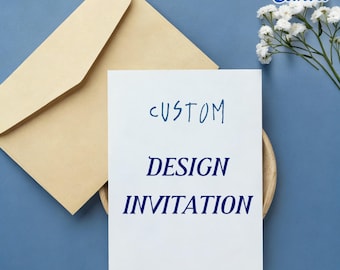 Personalized Birthday Party Invitation: Custom Digital Invite |Virtual Product