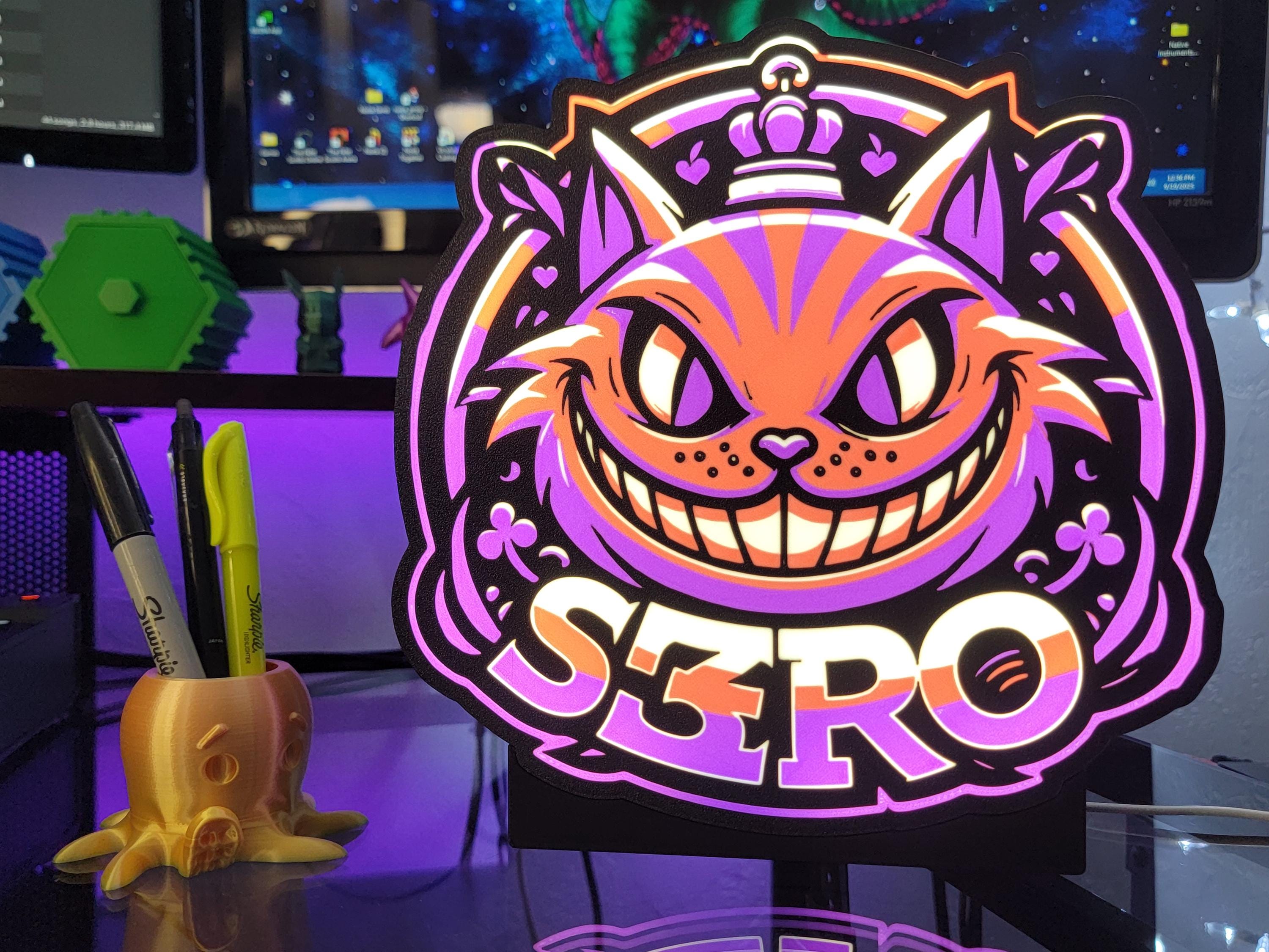 Custom Logo LED Lightbox: Multicolor Printed Sign, Anime, Gaming ...