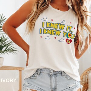 Comfort Colors Vintage I Knew It I Knew You Tank Top, TS and Toy Story 5 Friendship, Woody Buzz Lightyear Tee, Disneyland Toy Story Tank image 3