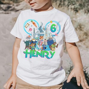 Personalize Name Disney Zootopia Characters Shirt, Judy Hopps Nick Wilde Zotropolis Family Matching Tee,WDW Disneyland Family Matching Shirt image 2