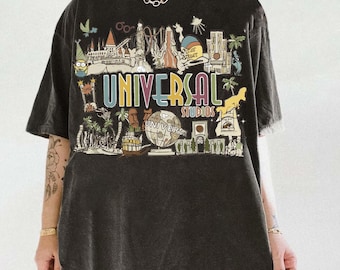 Retro Disney Universal Studios Shirt, Universal Studios 2026 Trip Shirt, Disneyworld Tee, Disney Family Tee, Disney Family Vacation Tee
