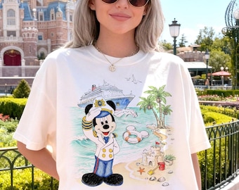 Personalized Mickey Minnie Disney Cruise Line Shirt, Mickey & Minnie Couple Cruise Shirt, Disneyland Cruise Line Shirt, Cruise Trip Shirt