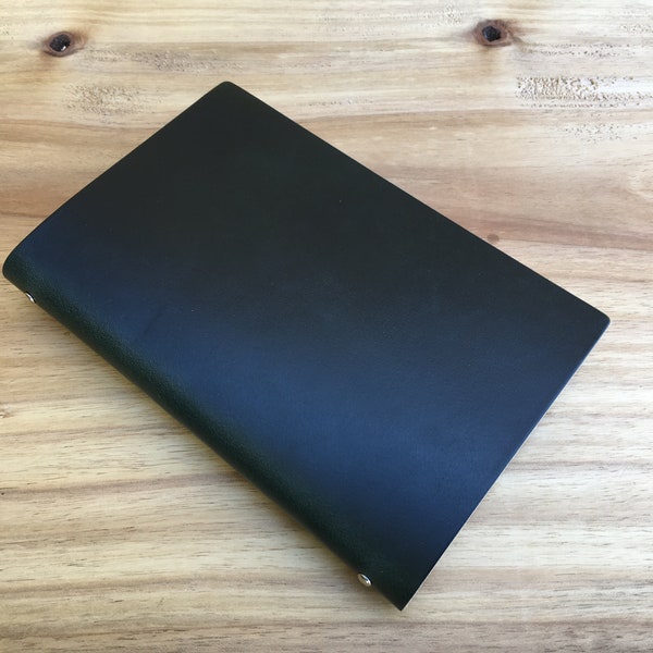 Leather Notebook - Hunter Green - for Moleskine / Field Notes