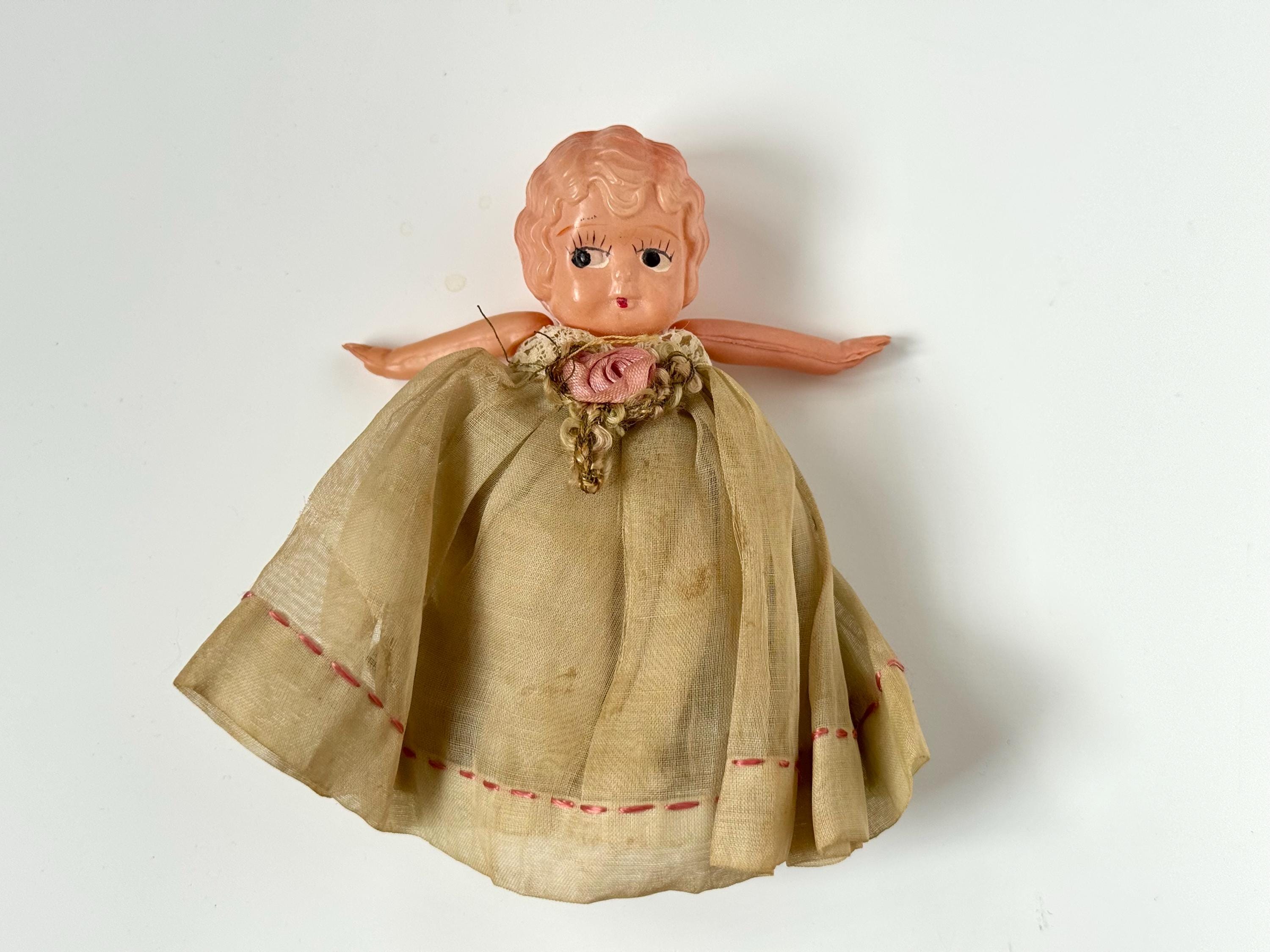 Antique Celluloid Doll - Etsy