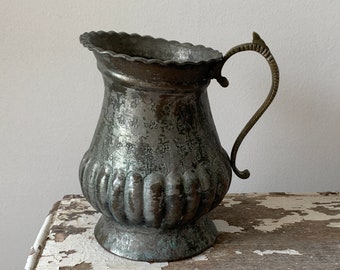 Old Copper Egyptian Pitcher