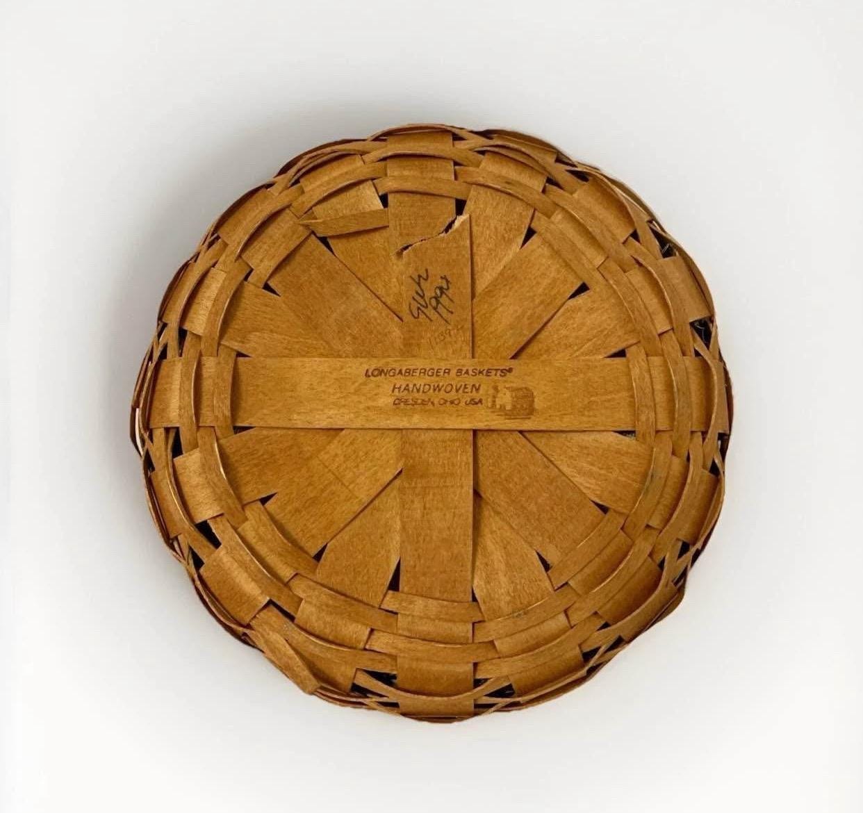ロンガバーガー♪1997年製 ロンガバーガー バスケットセット：1993年、1994年、2000年 手編み