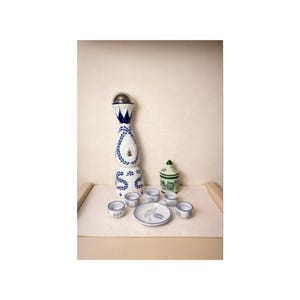 Handbemaltes mexikanisches Keramik-Set - Dekor im Talavera-Stil