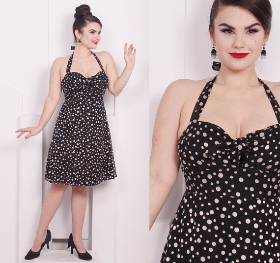 betsey johnson polka dot dress