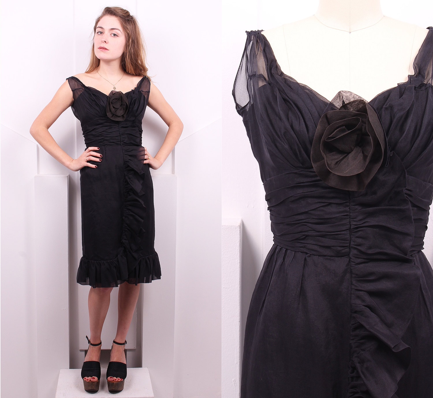 Black Organza Dress – J Mitchell's Boutique