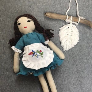 Rag Doll Cute Luvy 16" White/Cream Rag Doll Cute Luvy 16" White/Cream