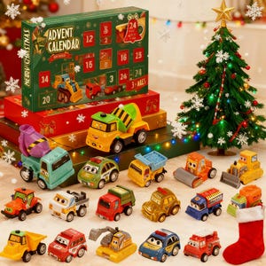 Calendrier De L'Avent 2025 – 24 Pendentifs Chat En Acrylique Scintillant, Décoration De Noël à Collectionner