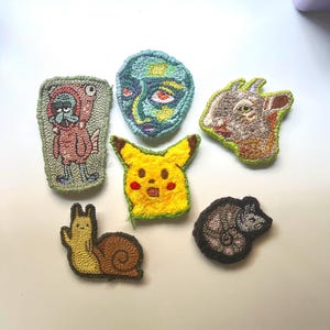 Hand Embroidered patches