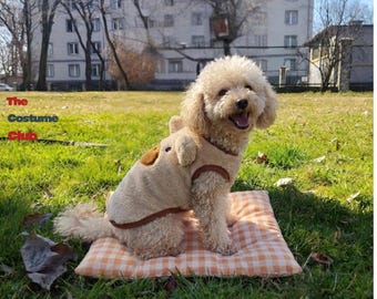 Cozy Dog Outfit Soft Pet Clothing Daily Wear Puppy Costume
