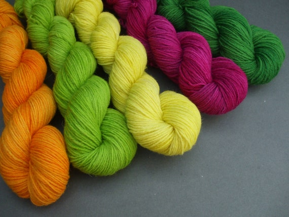 Highland 4 Ply Yarn. Spring and Summer 50g Skeins 