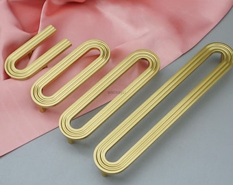 Solid Brass Cabinet Handles : Chrome Drawer knobs and pulls -Track Design door handle