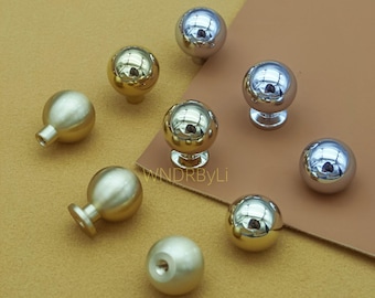 Messing balkast trekt knoppen: gouden dressoirknoppen, chromen ladeknop