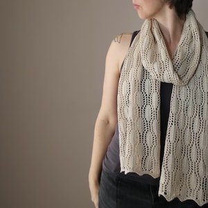 Lace Shawl Knitting Pattern – Easy Knit, Airy Stitch (PDF)