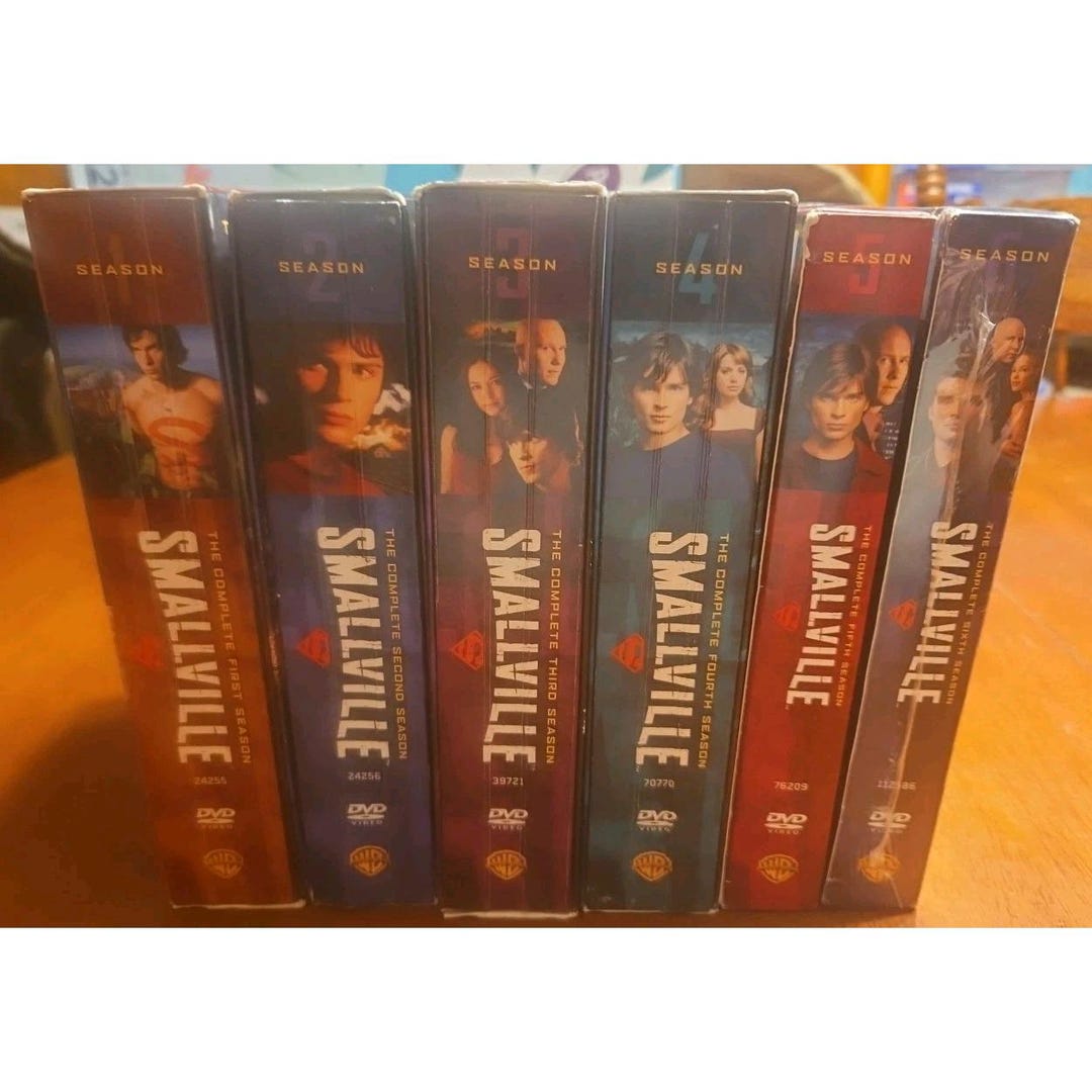 SMALLVILLE DVD Series / Complete Season 1-6 - Etsy