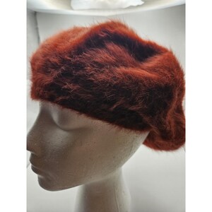 Boina roja vintage KANGOL / 60% pelo de conejo imagen 2