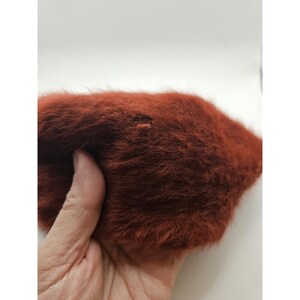 Boina roja vintage KANGOL / 60% pelo de conejo imagen 5