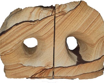 Beautiful Natural Sandstone Arch - Free Form Book Ends from Arizona Sierra, USA - GRAB BAG