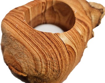 Arizona Sandstone Natural Rock Tea Light Candle Holder