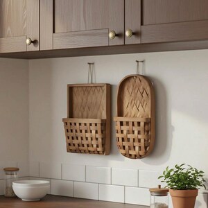 tobacco basket in bathroom Tobacco Basket Wall Art