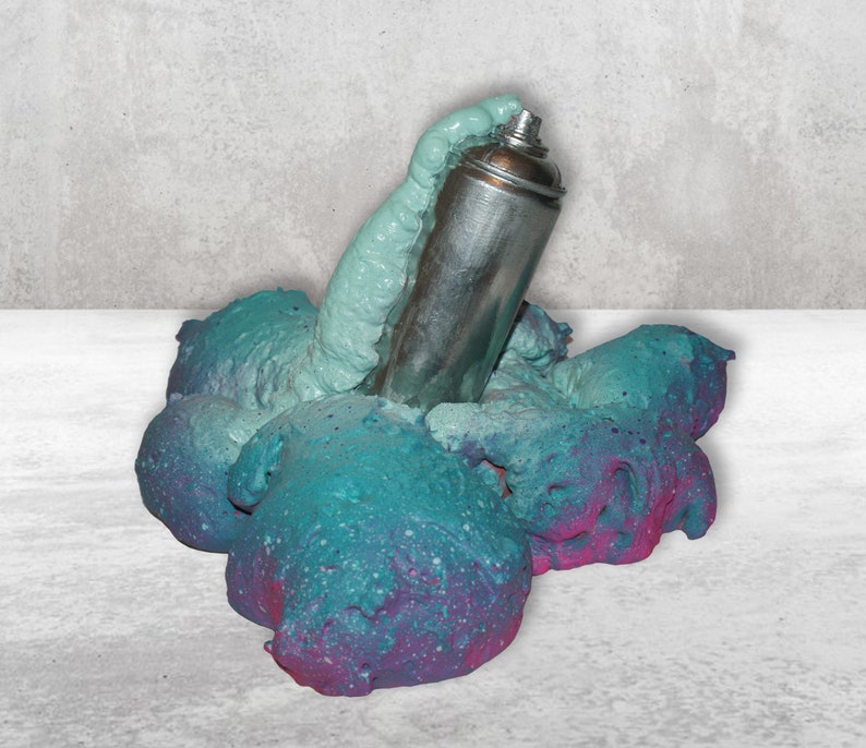 Alien Paint - No.7 - Spraypaint Can Sculpture - Graffiti, Spray, Paint, Can, Street Art, Urban Sculpture image 3