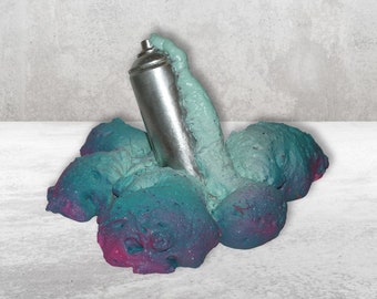 Alien Paint - No.7 - Spraypaint Can Sculpture - Graffiti, Spray, Paint, Can, Street Art, Urban Sculpture