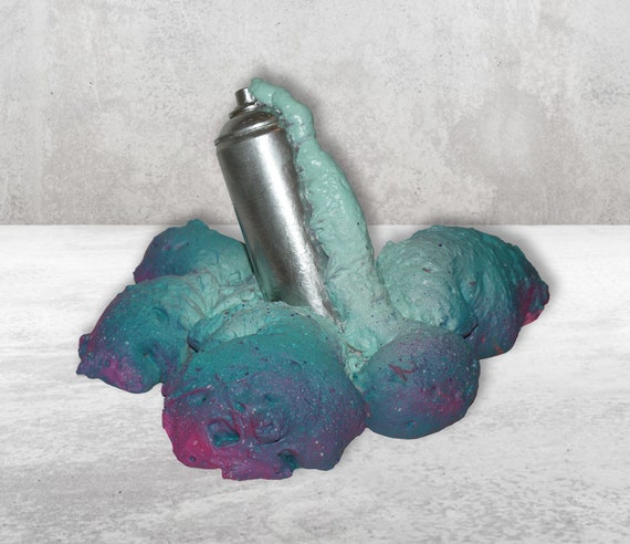 Alien Paint - No.7 - Spraypaint Can Sculpture - Graffiti, Spray, Paint, Can, Street Art, Urban Sculpture
